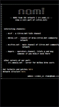 Mobile Screenshot of irc.nomi.cz