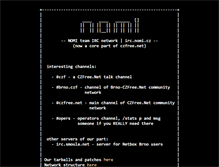 Tablet Screenshot of irc.nomi.cz